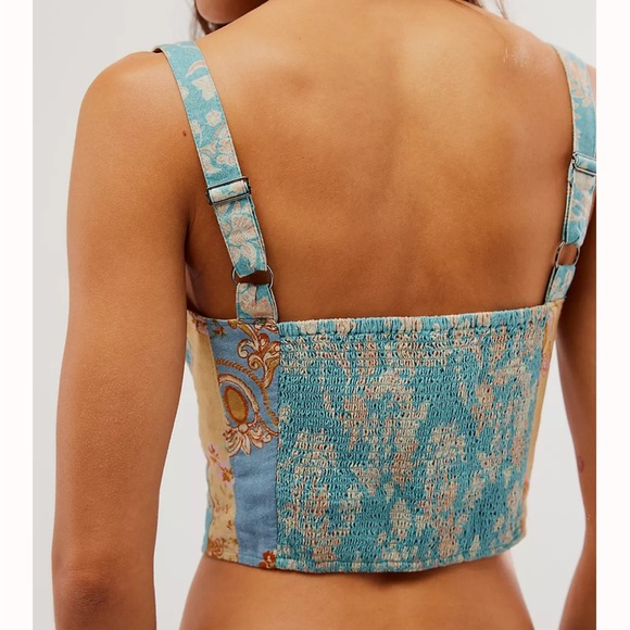 {NWOT} $78 FREE PEOPLE Bowen Corset - Picture 2 of 9
